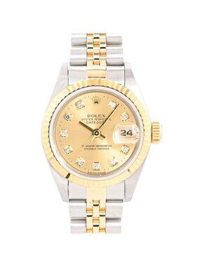 Rolex Watch Datejust Gold